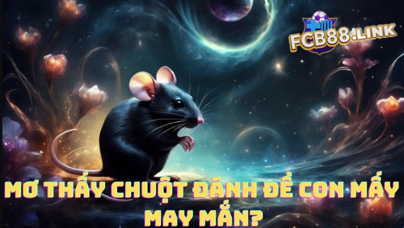 Mơ thấy chuột đánh con gì may mắn?