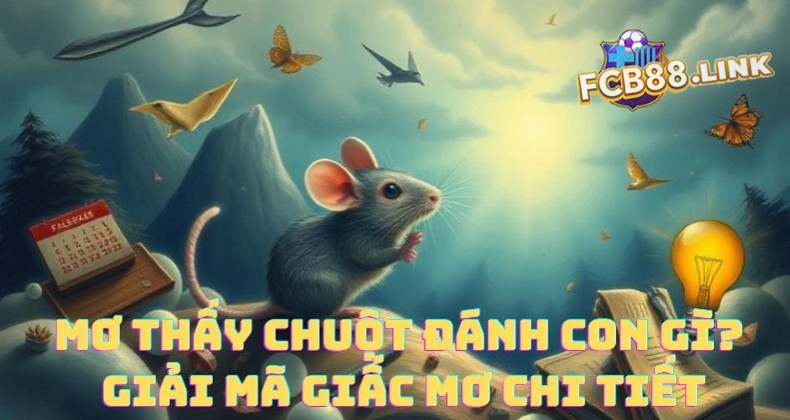 Mơ thấy chuột đánh con gì trúng?